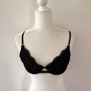 H&M Black Lacey bra Size 34C
